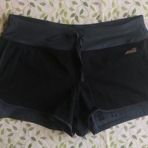 Avia Swimwear or Activewear Grey Black Shorts